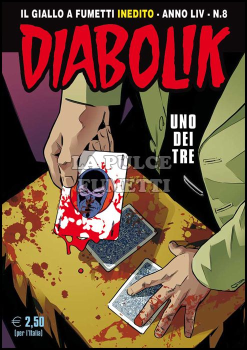DIABOLIK ORIGINALE ANNO 54 # 8: UNO DEI TRE
